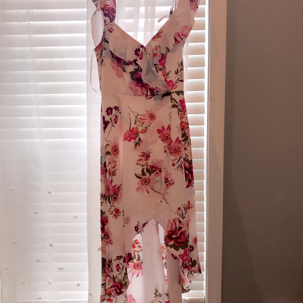 Hi-Low Dress floral